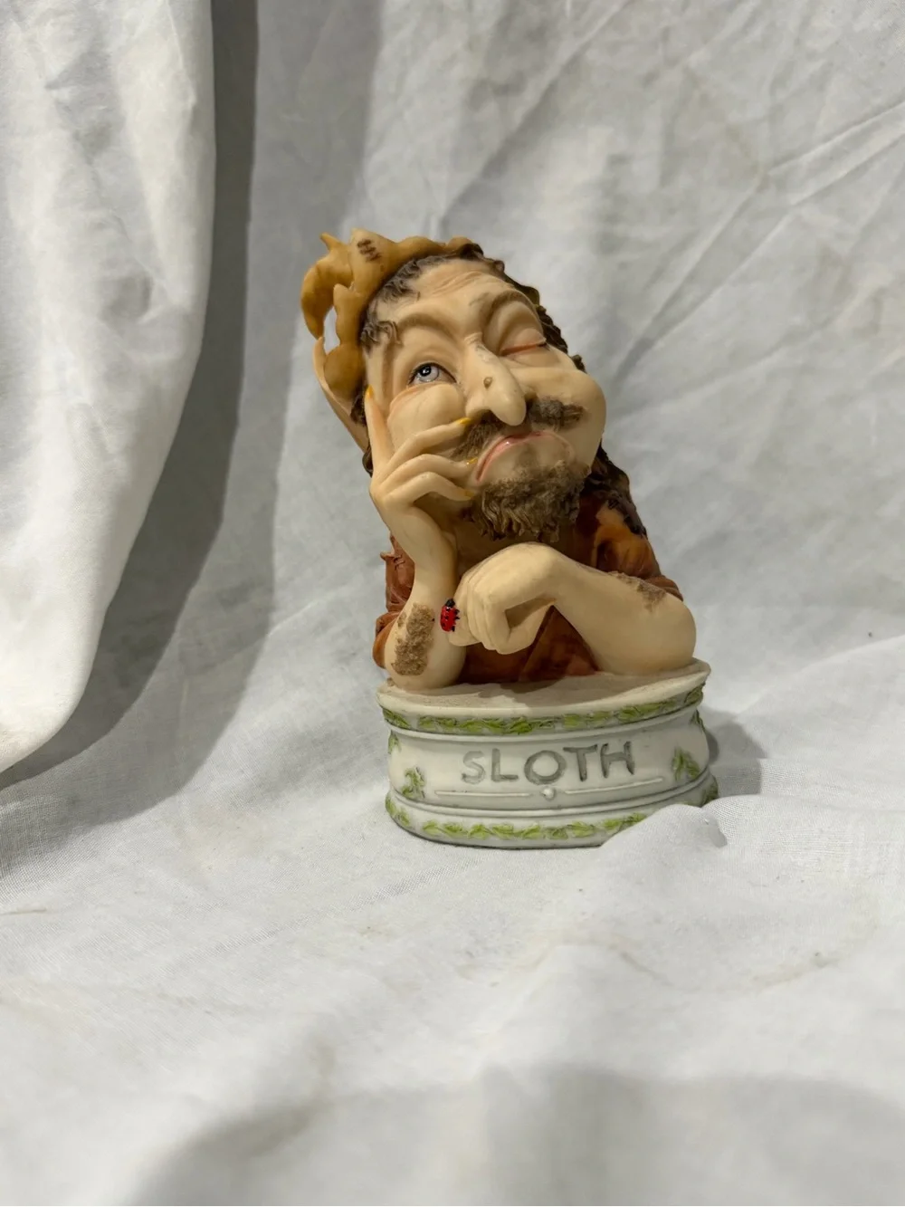 Seven Deadly Sins Ceramic Figurine Busts – Colorful Fantasy Set